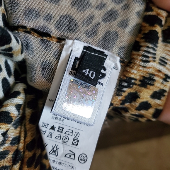 Dolce & Gabbana Cheetah Knit Dress - Picture 5 of 5